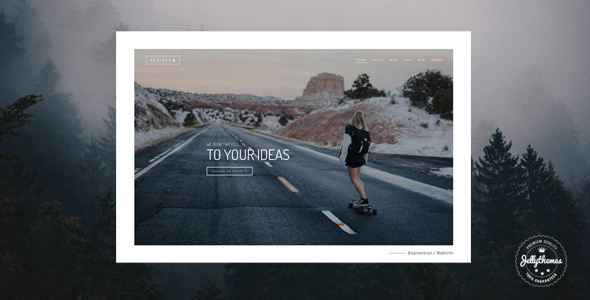 Rebirth - Freelance & Agency Portfolio Template