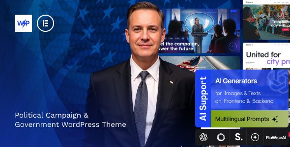 Reform — Political Campaign & Government WordPress Theme