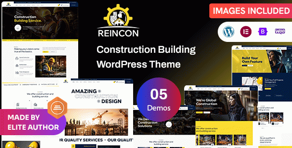Reincon - Construction WordPress Theme