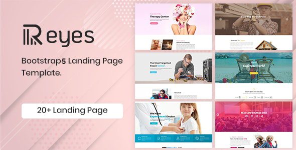 Reyes - Multipurpose Landing Page HTML Template