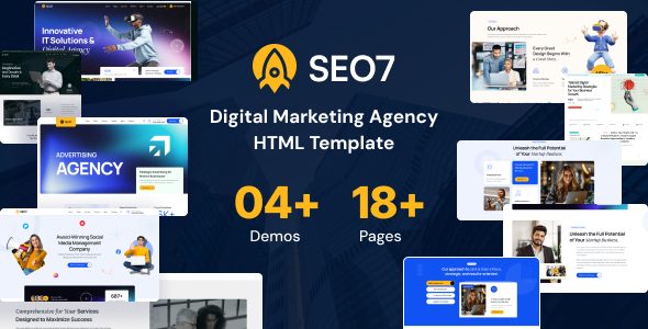 SEO7 - SEO & Digital Marketing Agency HTML Template