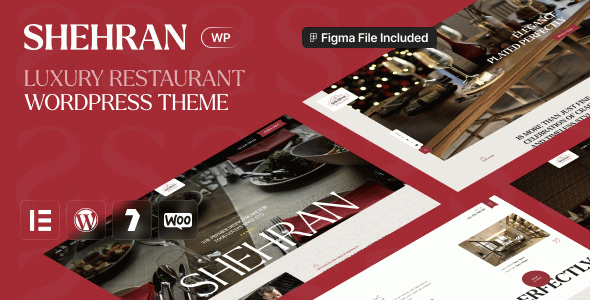 Shehran - Restaurant WordPress Theme