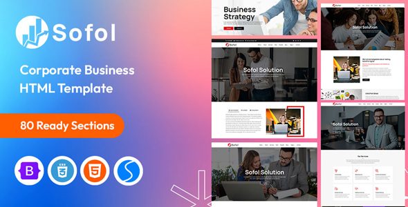 Sofol - Corporate Business HTML Template
