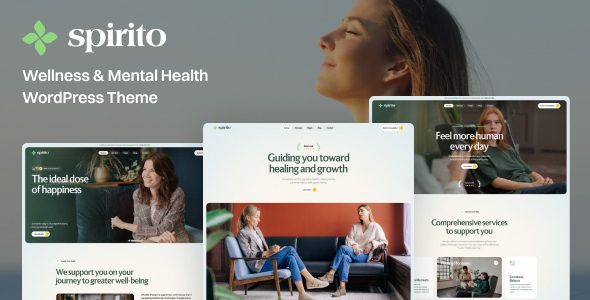 Spirito – Wellness & Mental Health WordPress Theme