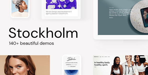 Stockholm - Elementor WordPress Theme for Creative Business & WooCommerce