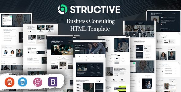Structive - Business Consulting HTML Template
