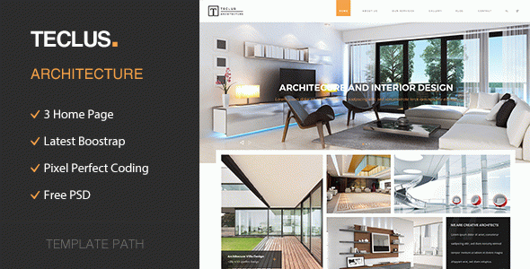 Teclus - Architecture and Renovation HTML5 Template