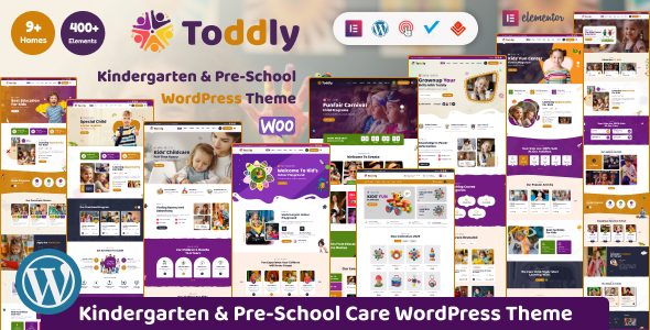 Toddly - Kids & Kindergarten WordPress Theme
