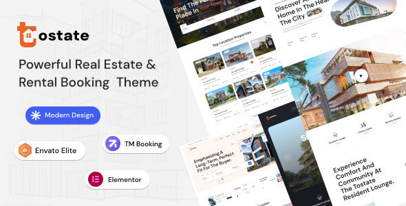 Tostate - Property Listing & Real Estate Ads WordPress Theme