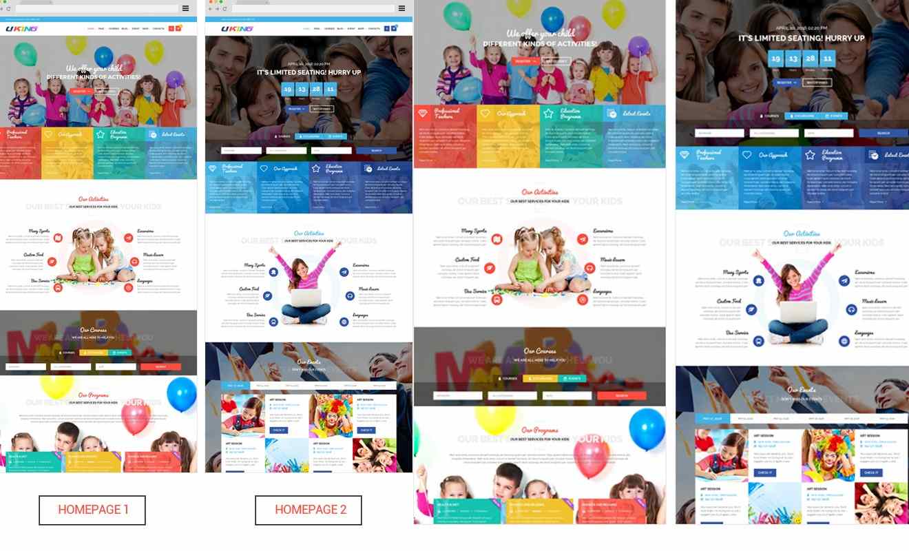 Uking - Responsive WordPress Education Theme