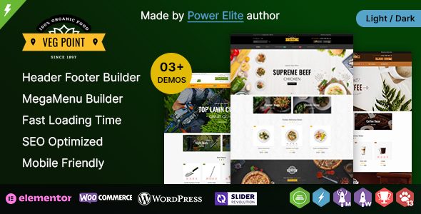 Veg Point WP - Multipurpose Elementor WooCommerce Theme