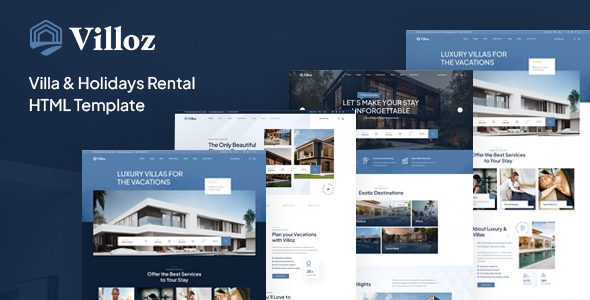 Villoz - Villa & Holidays Rental HTML Template