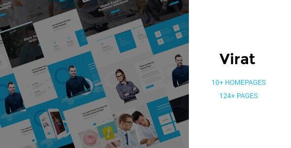 Virat- Responsive Multi-Purpose HTML Template