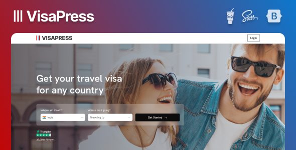 Visapress an Immigration and Visa Consulting Website Template