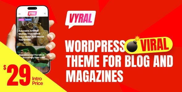 Vyral - WordPress Viral Theme for Blog and Magazines