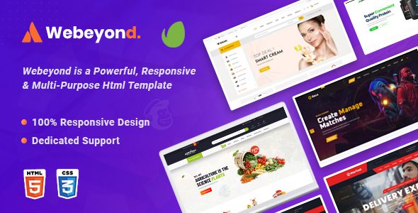 WeBeyond - Multipurpose HTML5 Template Package