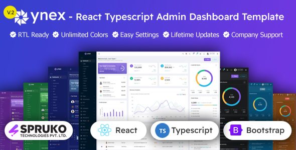 Ynex - Reactjs Typescript Admin Panel Template